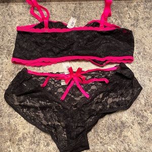 Torrid bra panty set